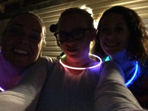 And glow necklaces. The key to any successful family vacation. And moonshine. Am I allowed to post moonshine pics?
