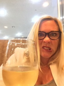 From my Selfies at the Airport Drinking Wine collection. For print information, please contact me. 